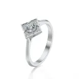 Pierścionek białe złoto z diamentami AJPZ_136